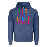 Vintage Denim This Little Light Of Mine Vintage Hoodie - CowhideDigitalArt