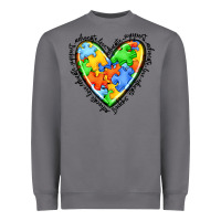 Storm autism heart Heavyweight Sweatshirt - JahusDesignShop