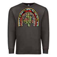 Smoke christmas cactus rainbow Premium Sweatshirt - JahusDesignShop