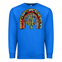 True Royal christmas cactus rainbow Premium Sweatshirt - JahusDesignShop