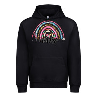 Black western nurse rainbow Urban Hoodie - RanaPortraitStore
