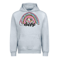 Heather Grey western nurse rainbow Urban Hoodie - RanaPortraitStore