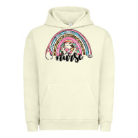Pigment Pistachio western nurse rainbow Urban Hoodie - RanaPortraitStore