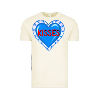 Vintage Arctic valentine's day hearts Vintage Tee - FaDigitalArtStudio