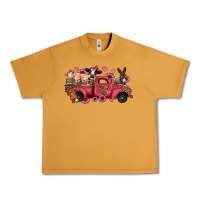 Peanut Butter valentines day leopard farm animals truck Urban Heavy Tee - Jasminsmagicworld