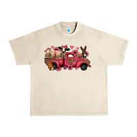 Sandshell valentines day leopard farm animals truck Urban Heavy Tee - Jasminsmagicworld