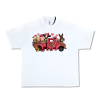 White valentines day leopard farm animals truck Urban Heavy Tee - Jasminsmagicworld