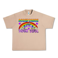 Burro Lgbtq Acceptance Will Calm Your Soul Urban Heavy Tee - BundleAndBundleShop