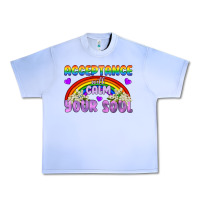 Grape Ice Lgbtq Acceptance Will Calm Your Soul Urban Heavy Tee - BundleAndBundleShop