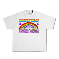 Lunar Rock Lgbtq Acceptance Will Calm Your Soul Urban Heavy Tee - BundleAndBundleShop