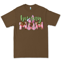 Cacao Happy Easter Bunny Mom Premium Tee - CowGirlArtShop
