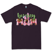 Plum Happy Easter Bunny Mom Premium Tee - CowGirlArtShop