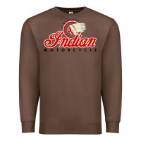 Chestnut motorcycle racing indian Premium Sweatshirt - linhVisuals