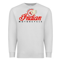Dove Grey motorcycle racing indian Premium Sweatshirt - linhVisuals