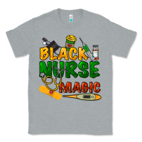 Heather Grey Black Nurse magic Classic Tee - HowdyJamesFarm
