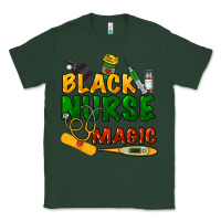 Sports Green Black Nurse magic Classic Tee - HowdyJamesFarm