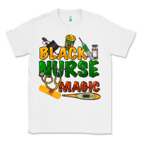 White Black Nurse magic Classic Tee - HowdyJamesFarm