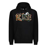 Black nurse western Premium Hoodie - RacoonDesign