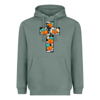 Sage pumpkin cross Heavyweight Hoodie - JahusDesignShop