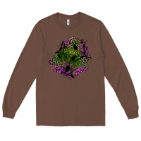 Chestnut halloween patch Long Sleeve Tee - BundleAndBundleShop