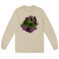 Mushroom halloween patch Long Sleeve Tee - BundleAndBundleShop