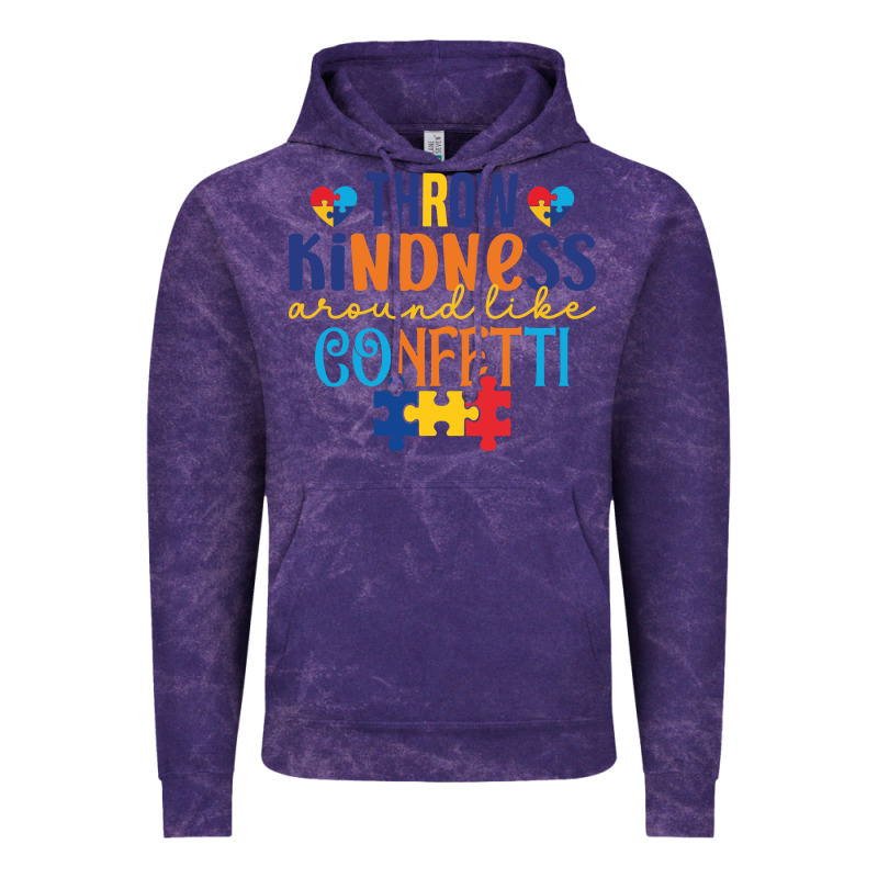 Throw Kindness Around Like Confetti Vintage Hoodie by CowhideDigitalArt | Teevron