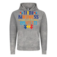 Cloud Rock Throw kindness around like confetti Vintage Hoodie - CowhideDigitalArt