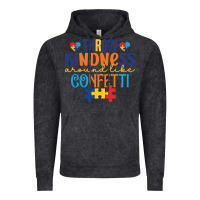 Vintage Black Throw kindness around like confetti Vintage Hoodie - CowhideDigitalArt