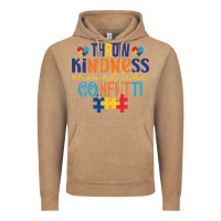 Vintage Coffee Throw kindness around like confetti Vintage Hoodie - CowhideDigitalArt