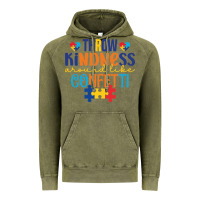 Vintage Olive Throw kindness around like confetti Vintage Hoodie - CowhideDigitalArt