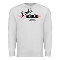 Dove Grey double deuce live music Premium Sweatshirt - linhVisuals