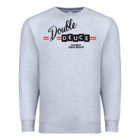 Heather Grey double deuce live music Premium Sweatshirt - linhVisuals