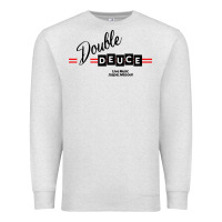 Oatmeal Heather double deuce live music Premium Sweatshirt - linhVisuals