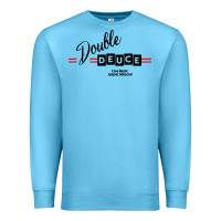 Ocean Blue double deuce live music Premium Sweatshirt - linhVisuals