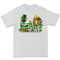 Dove Grey St. Patrick's cat who needs luck when you are this Premium Tee - CowGirlArtShop