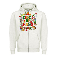 Oatmeal Heather cinco de mayo squad Zipper Hoodie - JahusDesignShop
