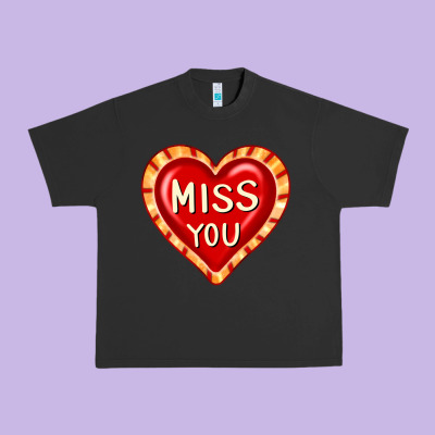 Valentine's Day Hearts 6 Urban Heavy Tee Designed By Fadigitalartstudio