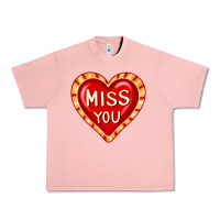 Salmon valentine's day hearts 6 Urban Heavy Tee - FaDigitalArtStudio