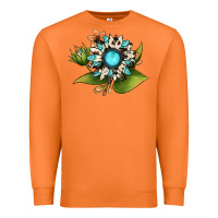 Carrot gemstone sunflower Premium Sweatshirt - JahusDesignShop