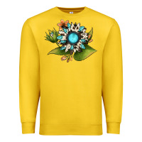 Lemon gemstone sunflower Premium Sweatshirt - JahusDesignShop
