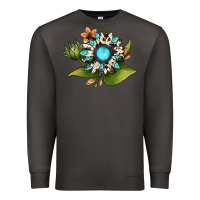 Smoke gemstone sunflower Premium Sweatshirt - JahusDesignShop