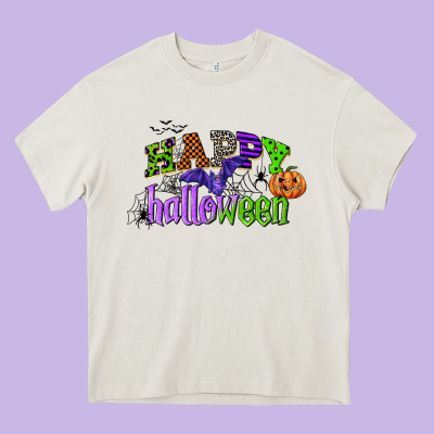 Happy Halloween Heavy Core Tee Designed By Cowgirlartshop