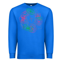 True Royal bon voyage travel stamp t shirt Premium Sweatshirt - linhVisuals