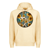 Pina Colada western pattern circle earrings Premium Hoodie - Jasminsmagicworld