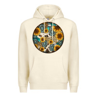 Sandshell western pattern circle earrings Premium Hoodie - Jasminsmagicworld