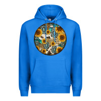 True Royal western pattern circle earrings Premium Hoodie - Jasminsmagicworld