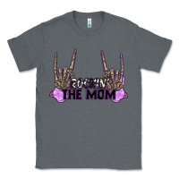 Charcoal Heather Rockin' the Mom Classic Tee - CowGirlArtShop