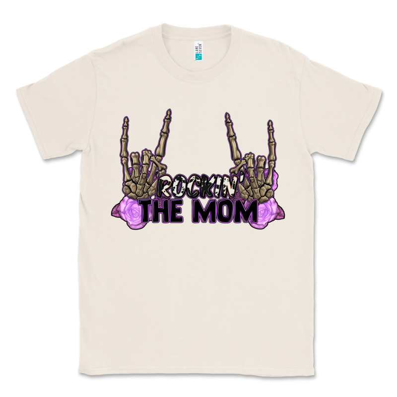 Rockin' The Mom Classic Tee by CowGirlArtShop | Teevron