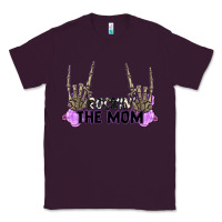 Plum Rockin' the Mom Classic Tee - CowGirlArtShop