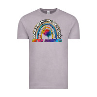 Vintage Zinc Autism Awareness rainbow Vintage Tee - FaDigitalArtStudio